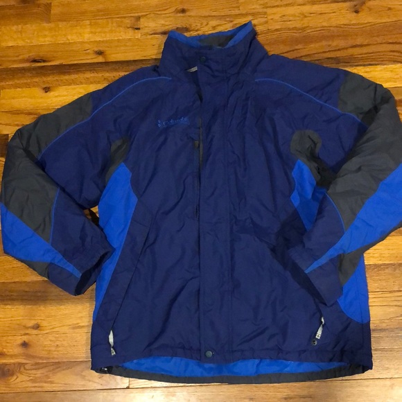Columbia Other - Men’s Columbia blue fleece lined jacket. Size Medium.